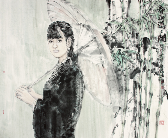 春雨瀟瀟��?+++++++79×97cm.jpg